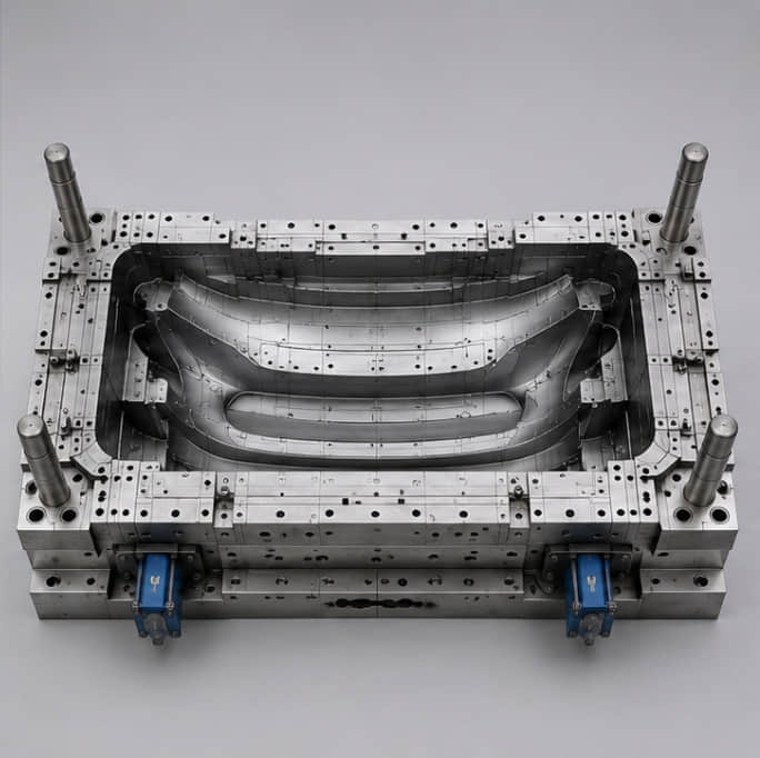 Automotive Plastic Injection Mold for Car Bumper